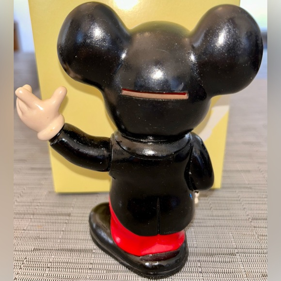 Walt Disney Productions Vintage Collectible Mickey Mouse Plastic Bank - Picture 3 of 5